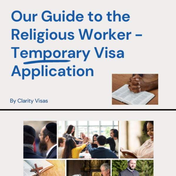 eBook: UK Religious Worker (Temporary) Visa Application image